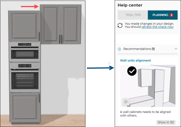 Wrong top alignement