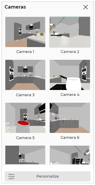 Camera options