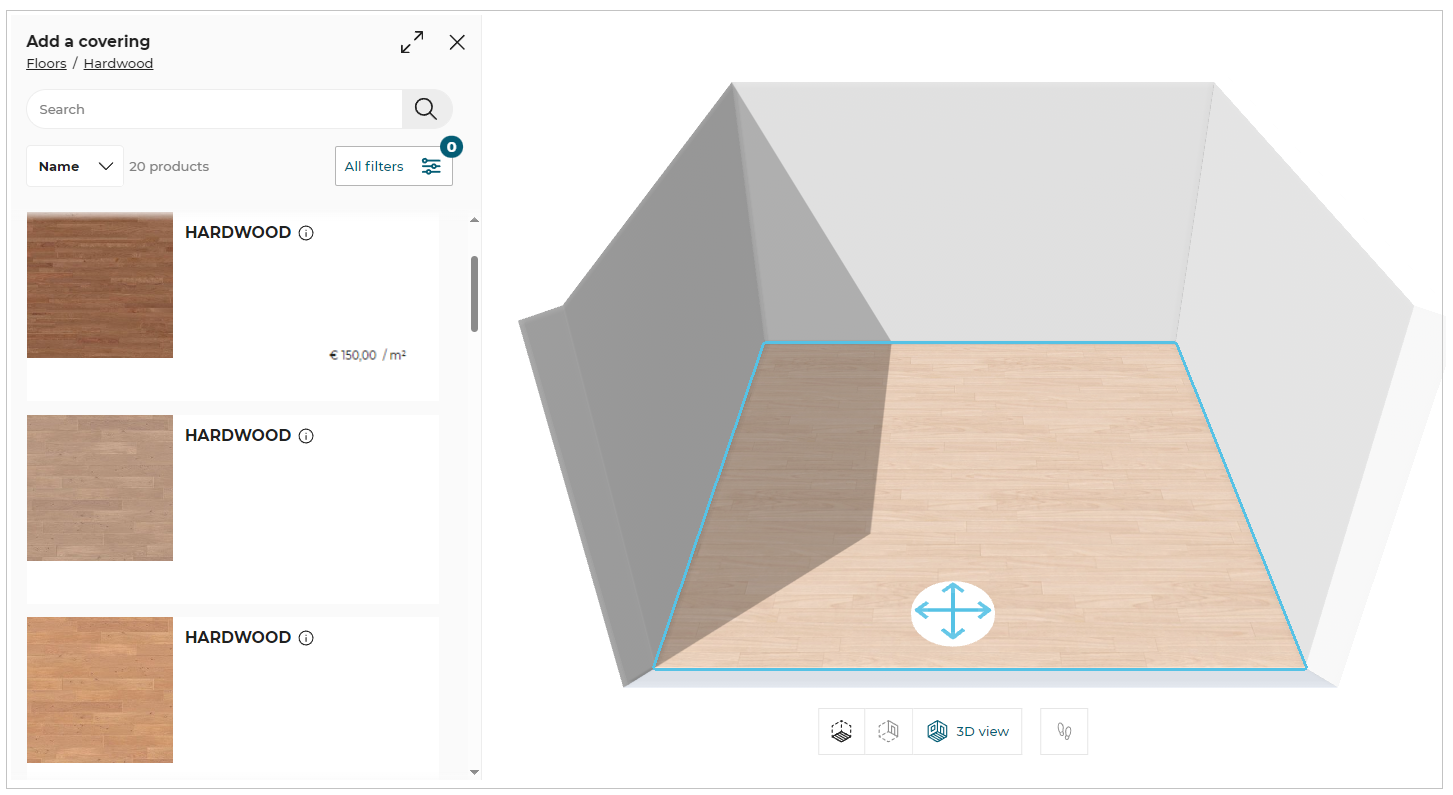 Coverings property window