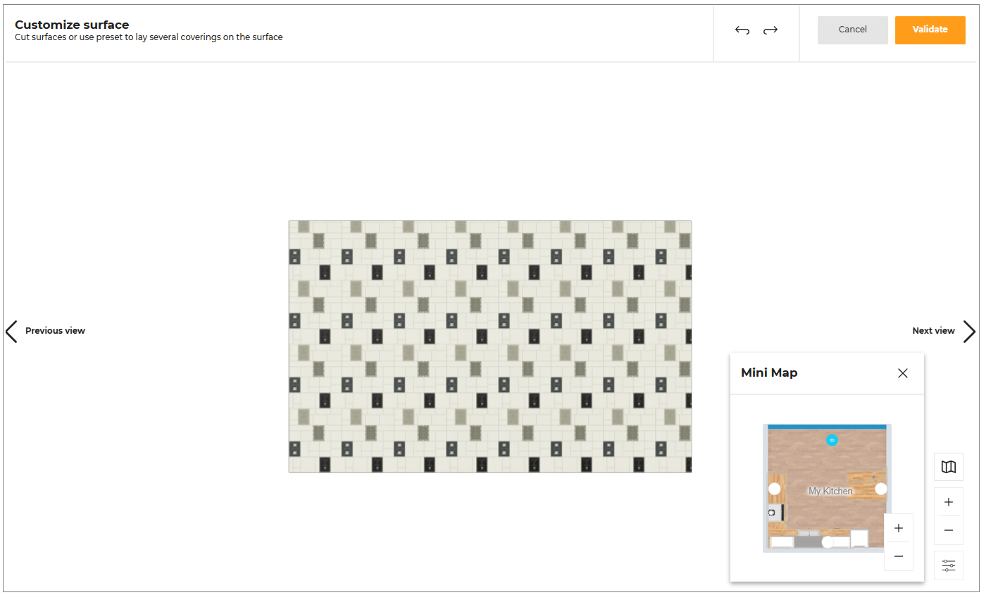 Customize Surface Window