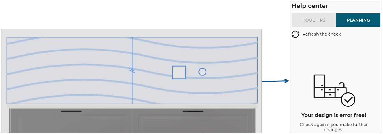 Large cut-out and other cut-out