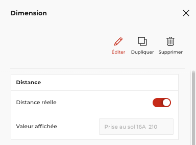Text Dimension Override