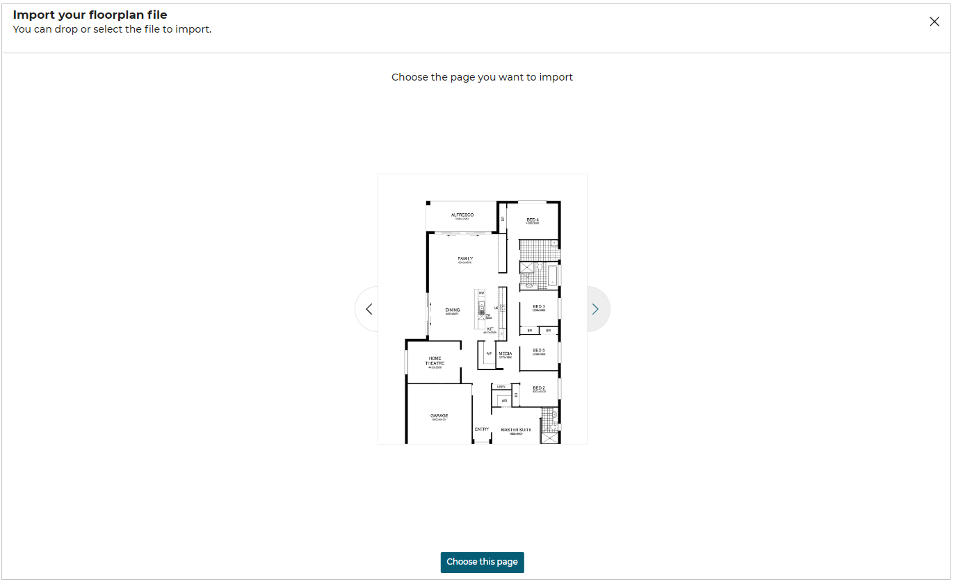 Floorplan Multiple Page