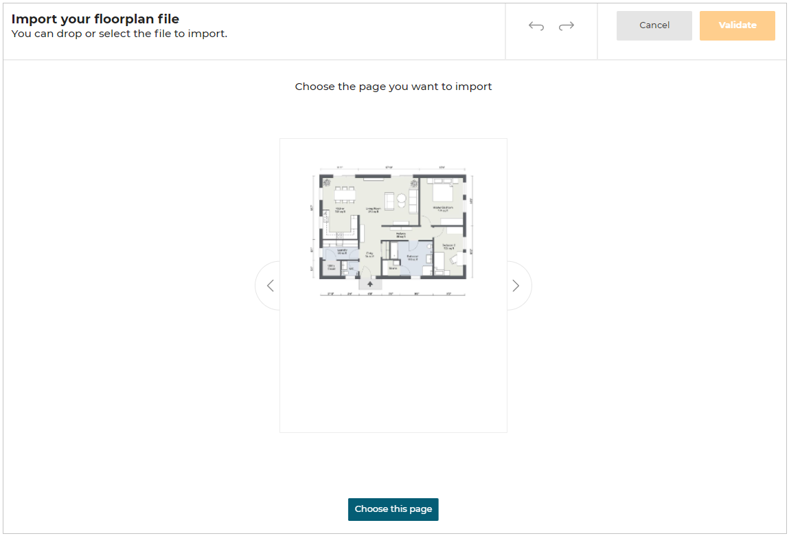 Foorplan Single Page