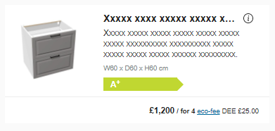 Product card - Title ellipsis