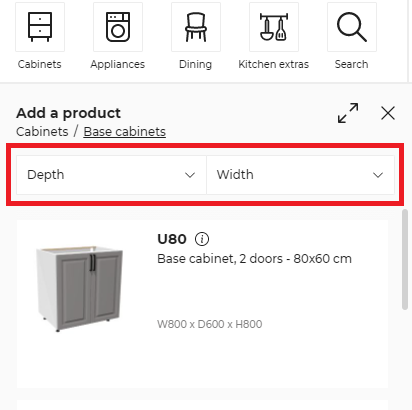 Searchable parameters - sample