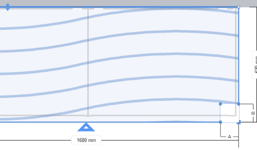 Angle cut dimensions