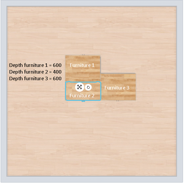 Back to back diagram