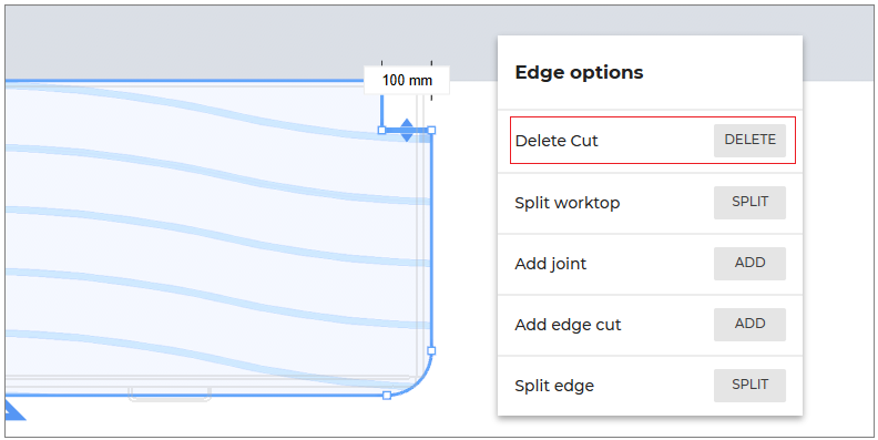 Select Corner Cut