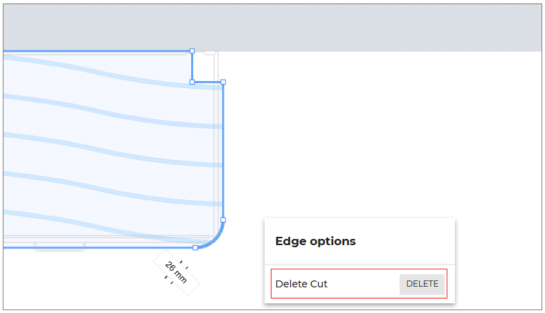 Select Corner Cut