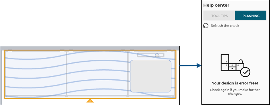 Tap hole with non-quartz worktop