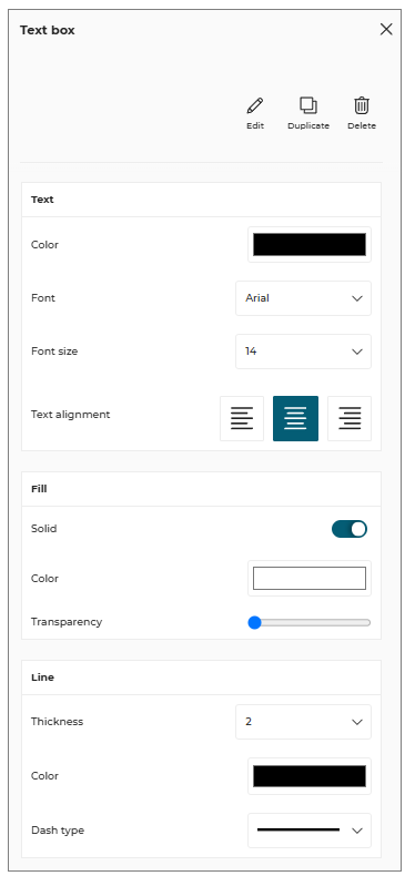 Edit Options