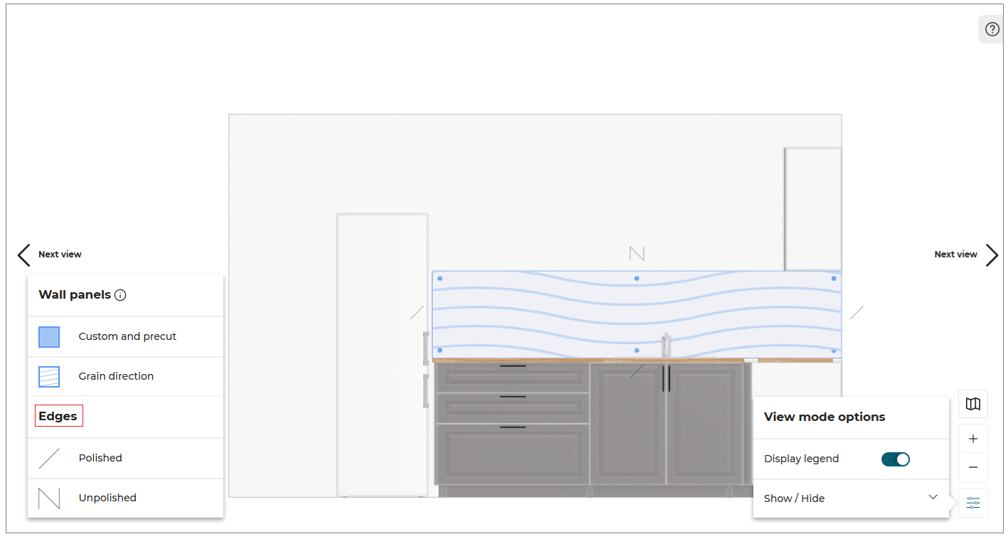 Edge finishing