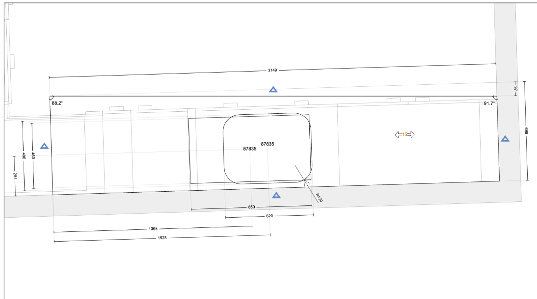 Angle Display Worktop