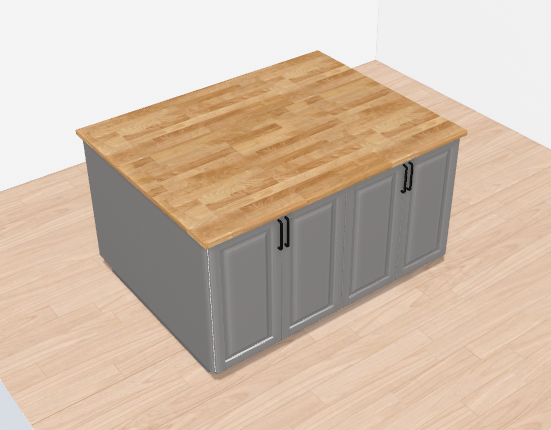 Double Island Worktop