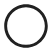 Worktop cut-out circle icon