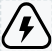 Electric warning icon