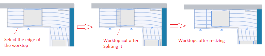 Split Worktop