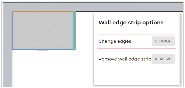 Wall Edge Strip Option