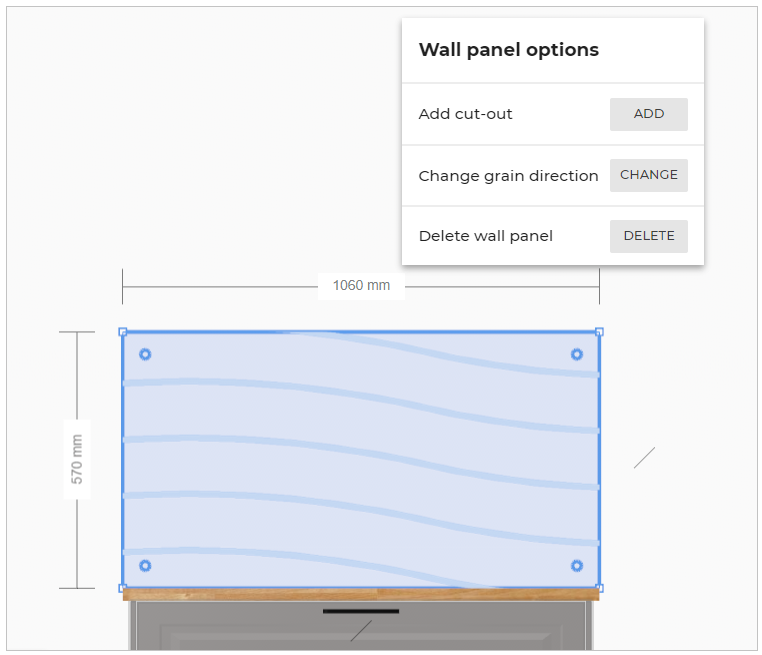 Wall panel options