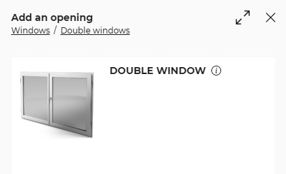 Double Window Catalog