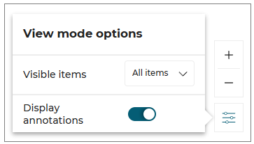 View mode options