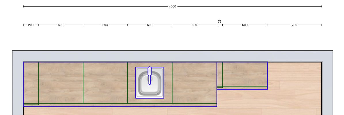 Technical view - Border colors