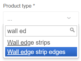 wall edge strip edges